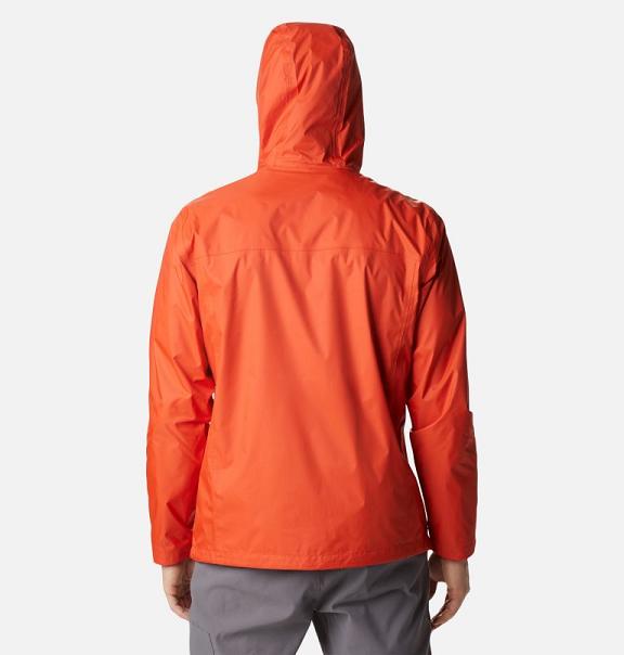 Columbia Watertigh Rain Jacket Red For Men's NZ49508 New Zealand